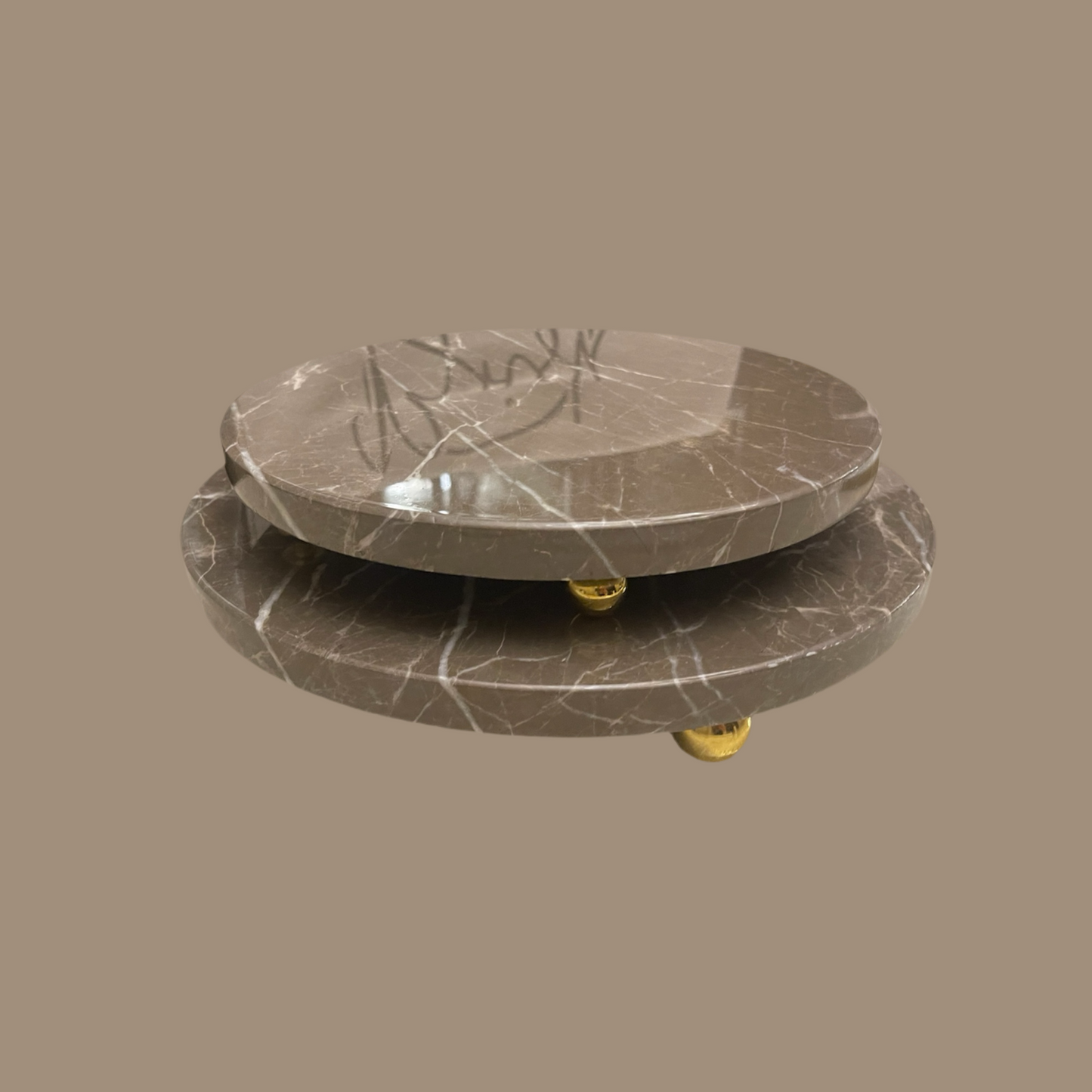 Marble Round Tray